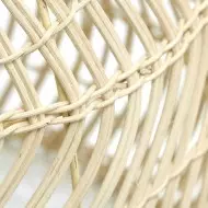 Doyle Orb Rattan-Pendelleuchte S73