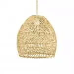 Doyle Orb Rattan-Pendelleuchte S73