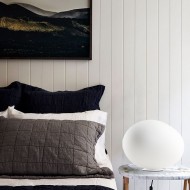 Gregg Stone Shape Glass Table Lamp S06