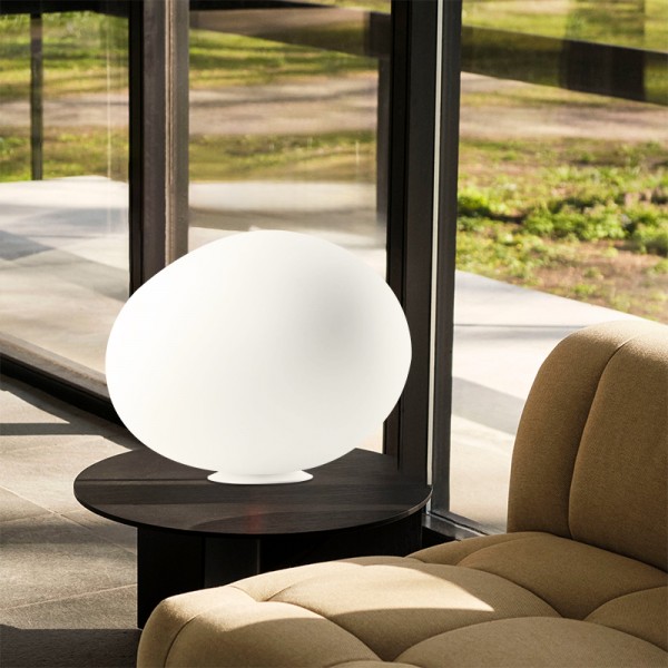 Gregg Stone Shape Glass Table Lamp S06