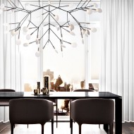 Skandinavisk Heracleum LED Ljuskrona För Vardagsrummet