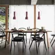 Elegant Alphabeta Pendellampa i levande färger för vardagsrummet S45