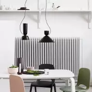 Elegant Alphabeta Pendellampa i levande färger för vardagsrummet S45