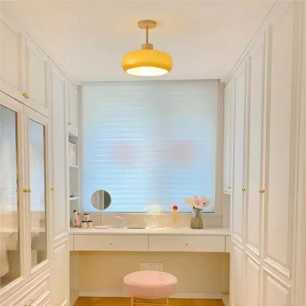 Retro Bauhaus Glass Ceiling Lamp S84