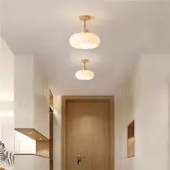 Retro Bauhaus Glass Ceiling Lamp S84