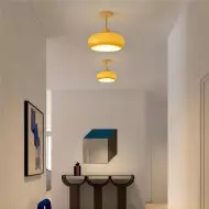 Retro Bauhaus Glass Ceiling Lamp S84