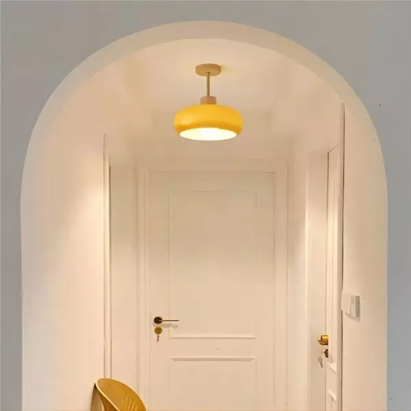 Retro Bauhaus Glass Ceiling Lamp S84