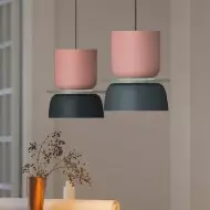 MACRI Lampada a sospensione nordica Color Block per soggiorno