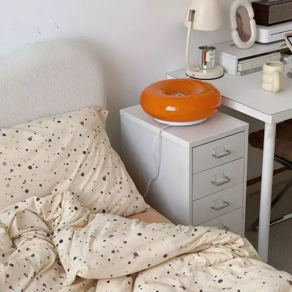 Szklane Lampy Ścienne / Stołowe LED Bauhaus S64