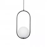 Francuska minimalistyczna lampa wisząca Nova w kształcie słomy S181
