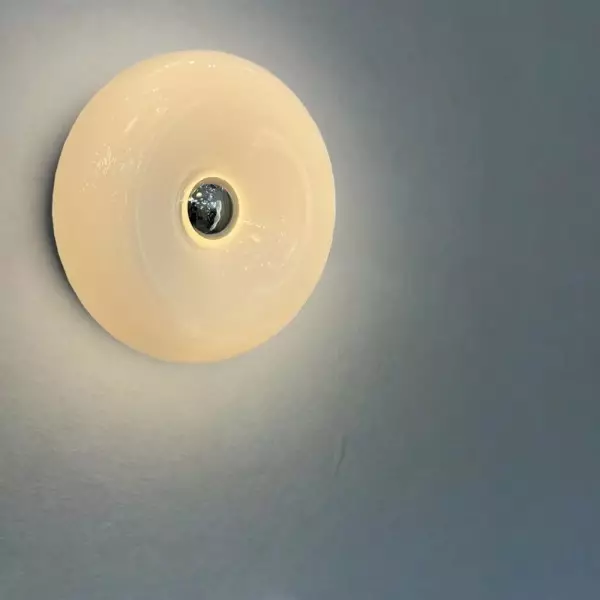 Szklane Lampy Ścienne / Stołowe LED Bauhaus S64