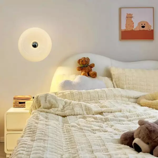 Szklane Lampy Ścienne / Stołowe LED Bauhaus S64