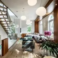 Gregg Stone Shape Glass Pendant Light S05