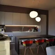 Gregg Stone Shape Glass Pendant Light S05