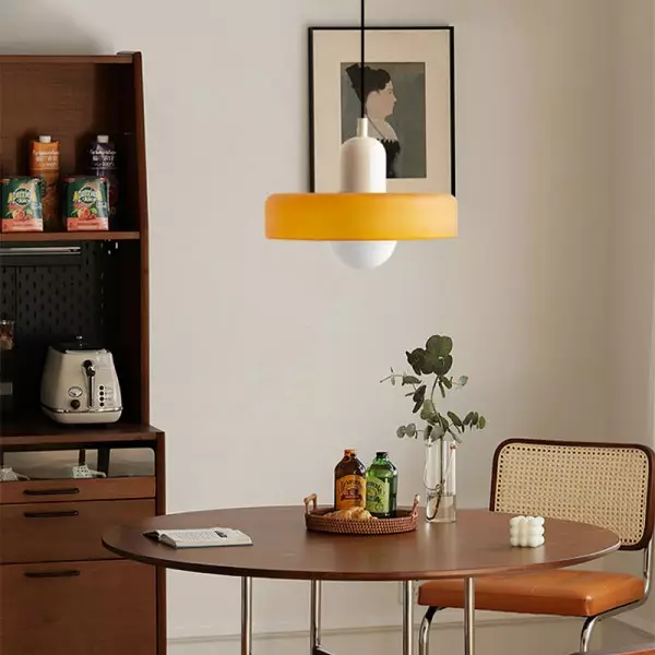 Lampa Wisząca Morandi Ze Szklanym Dyskiem S85