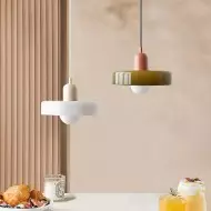 Lampa Wisząca Morandi Ze Szklanym Dyskiem S85