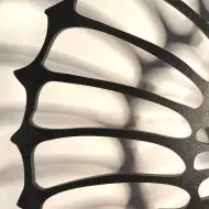 LED-Wandleuchte mit Schattenwurf aus Holz S87