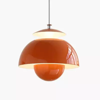 Modern Flower Bud Metal Pendant Light S88