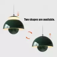 Moderni Flower Bud metalliriippuvalaisin S88