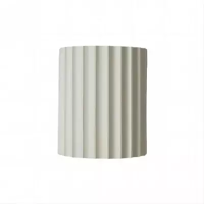 Scandinavian Ribbed Resin Raffad Vägglampa S92