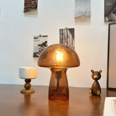 Glas FUNGO Tischleuchte Sonderedition