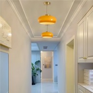 Lampa wisząca ze szkła w stylu vintage Bauhaus S93