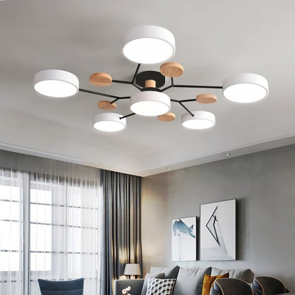 Nordic Modern Multi Disc Taklampe S94