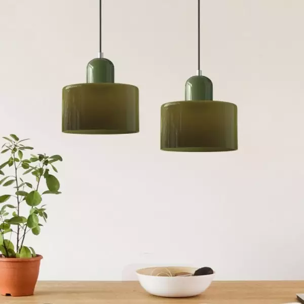 Nordic Morandi Cylinder Glas Pendellampa S101