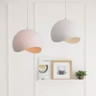 Nordic Macaron Äggskal Metall Pendellampa S105
