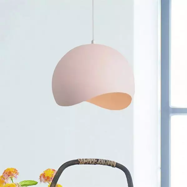 Nordic Macaron Äggskal Metall Pendellampa S105