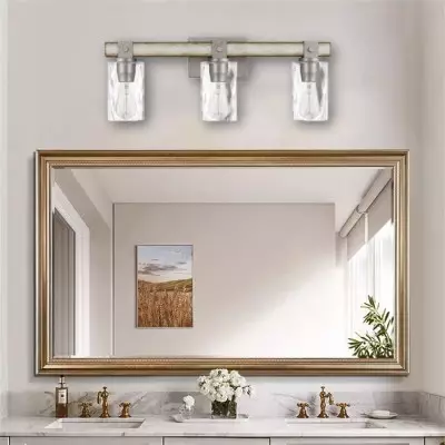 Przemysłowy kinkiet z drewna cylindrycznego ze szkła S111