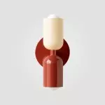 Retro Blumenknospen Tulpenglas Wandlampe S98
