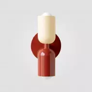 Applique da parete colorata a doppia testa su e giù S113