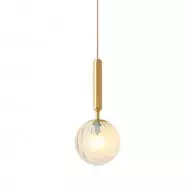 Pohjoismainen lasimaalauspalloriippuvalaisin S117