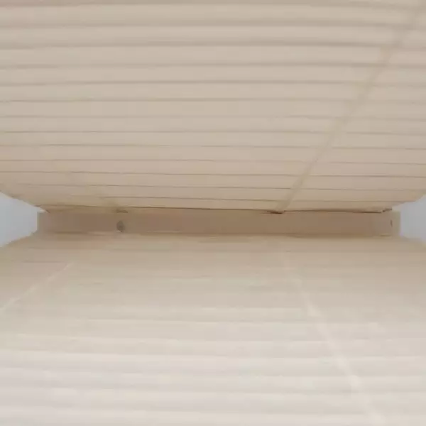 Art Deco Large Rice Paper E Pendel Light S128