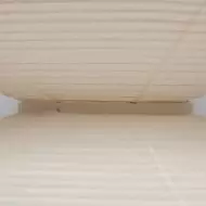 Art Deco Large Rice Paper E Pendel Light S128