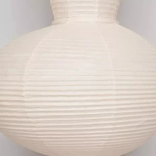 Art Deco Large Rice Paper E Pendel Light S128