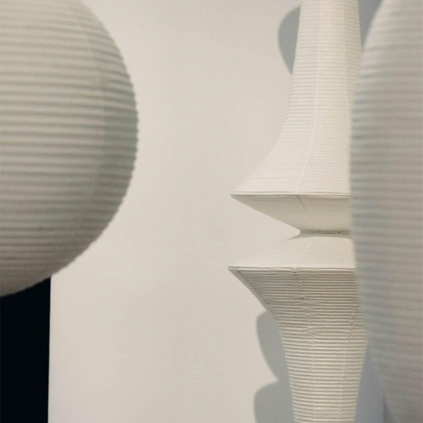 Art Deco Large Rice Paper E Pendel Light S128