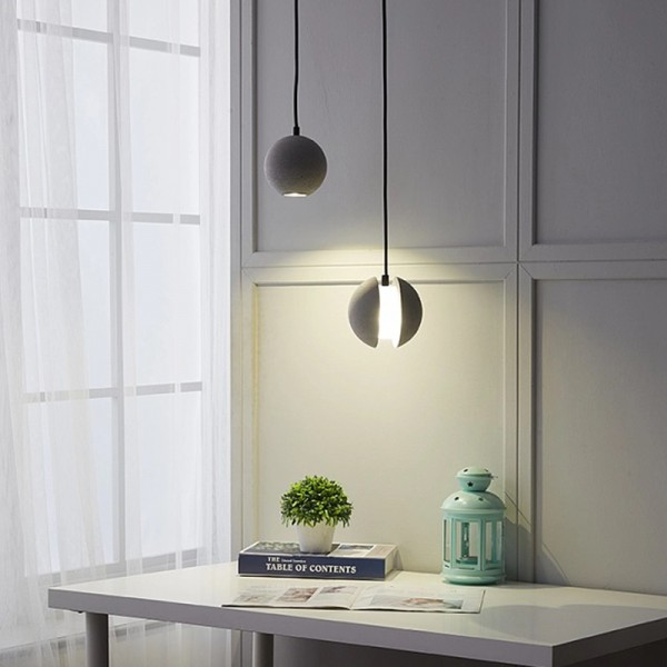 MARS Beton Pendellampe Til Stuen