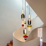 Nordic Colored Candy Glass Pendant Light S148
