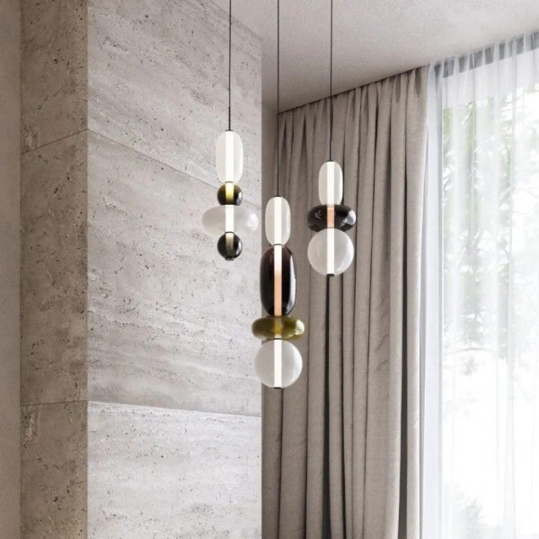 Nordic Colored Candy Glass Pendant Light S148