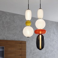 Nordic Colored Candy Glass Pendant Light S148