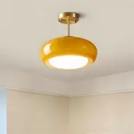 Art Deco Bauhaus Glasskive Loftslampe S152