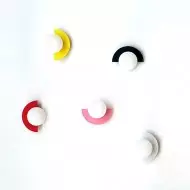 Colourful Glass Wall Lamp S155