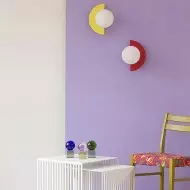 Colourful Glass Wall Lamp S155