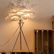 Creative Cloud Metal Paper Table Lamp S162