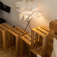 Creative Cloud Metal Paper Table Lamp S162