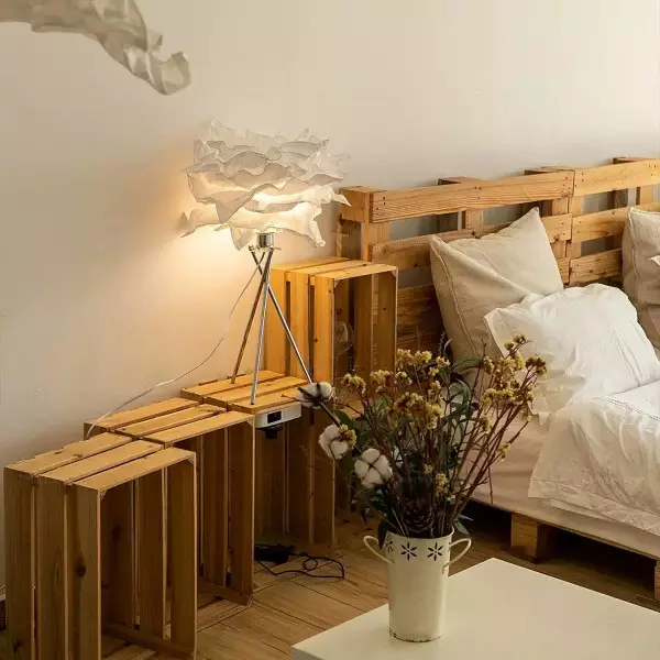 Creative Cloud Metal Paper Table Lamp S162