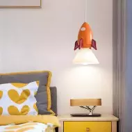 Färgglada leksaker statyett metall taklampa S160