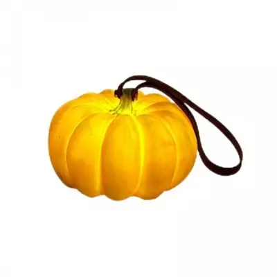 Tragbare Tischlampe aus Kürbisharz für Halloween-Dekorationen S165